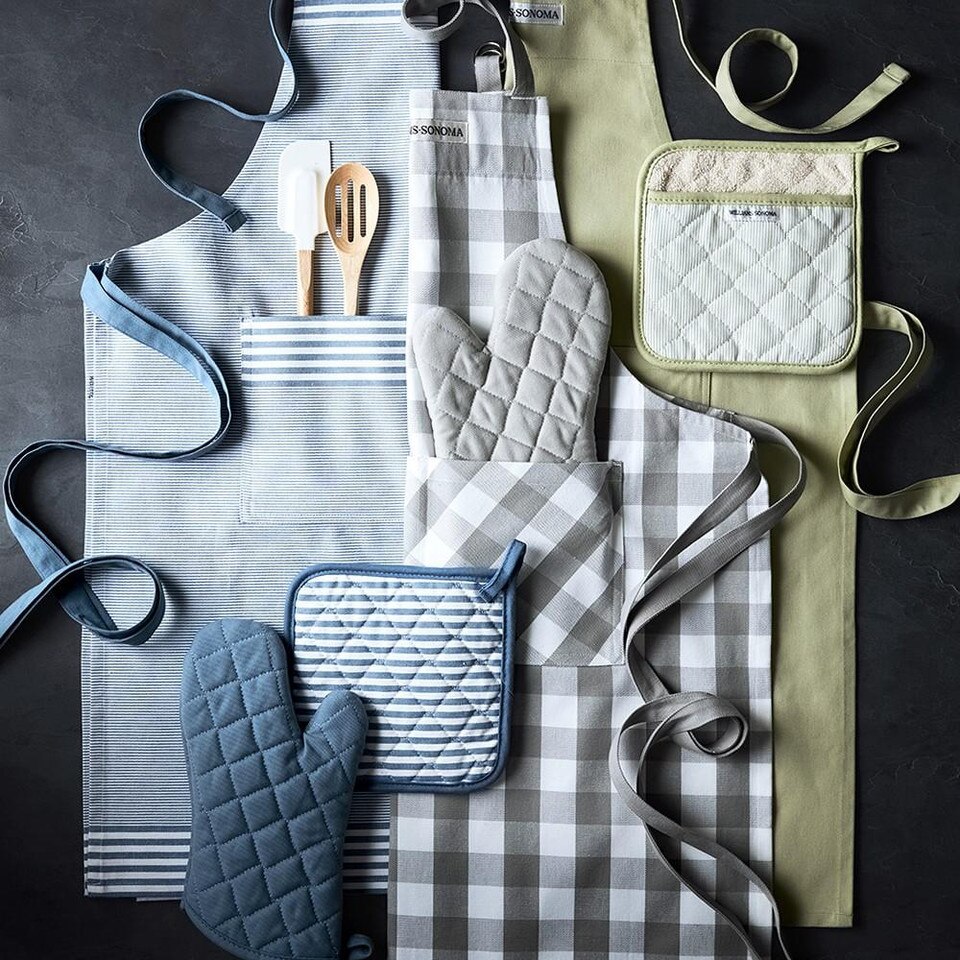 Williams Sonoma Solid Oven Mitt, French Blue Williams Sonoma AU